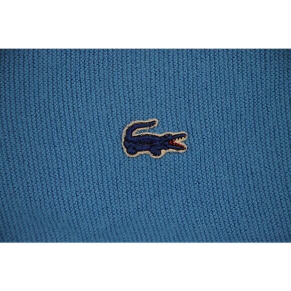 Vintage Izod Of London Baby Blue Country Preppy Yacht Boat Grandpacore Sweater - Picture 4 of 4